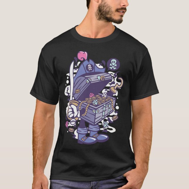 Camiseta Pirate's treasure (Frente)