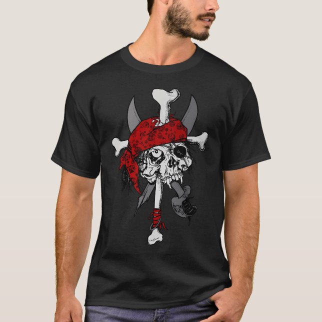 Camiseta Pirato de Zorlac Pushead (Frente)