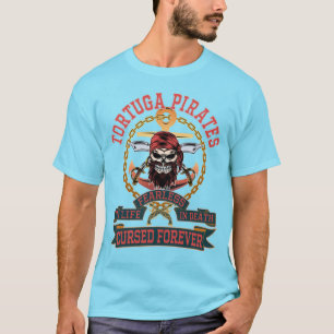 CAMISETA PIRATOS DE TORTUGA INOXIDÁVEIS