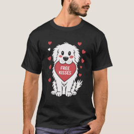 Camiseta Pirenéus excelentes Cães Dias de os namorados Isen