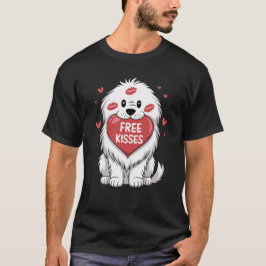 Camiseta Pirenéus excelentes Cães Dias de os namorados Isen