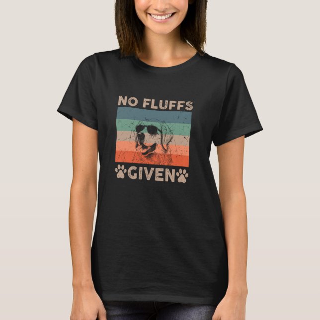 Camiseta Pirenéus Excelentes Vintomas Sem Flutuações Com Cã (Frente)