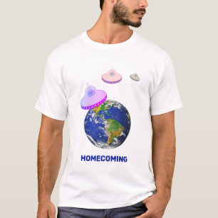 Camiseta Pires voadores ao redor do mundo