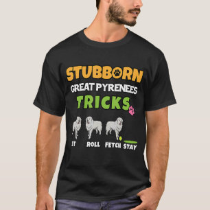 Camiseta Piriontes Excelentes Teimosos Trapos Cão