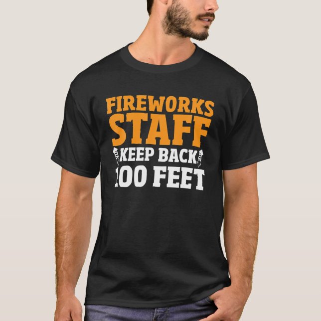 Camiseta Piro Crew Fireworks Pirotechnical - Firewor (Frente)