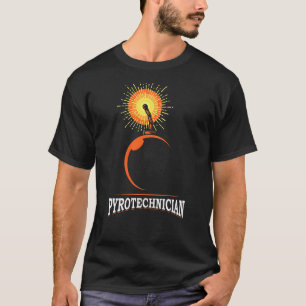 Camiseta Pirotecnia da Tripulação Pyro Show Firewor