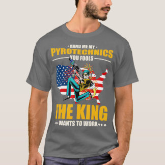 Camiseta Pirotecnista me entregue minha piroteca americana