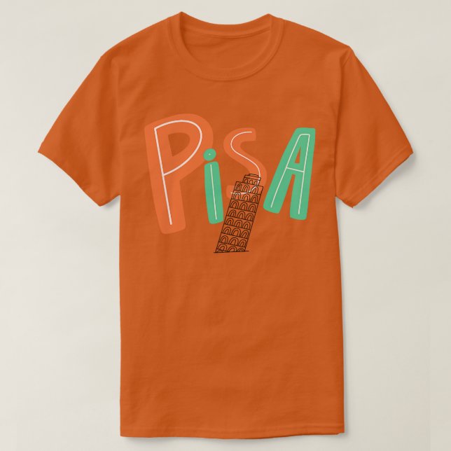 CAMISETA PISA (Frente do Design)