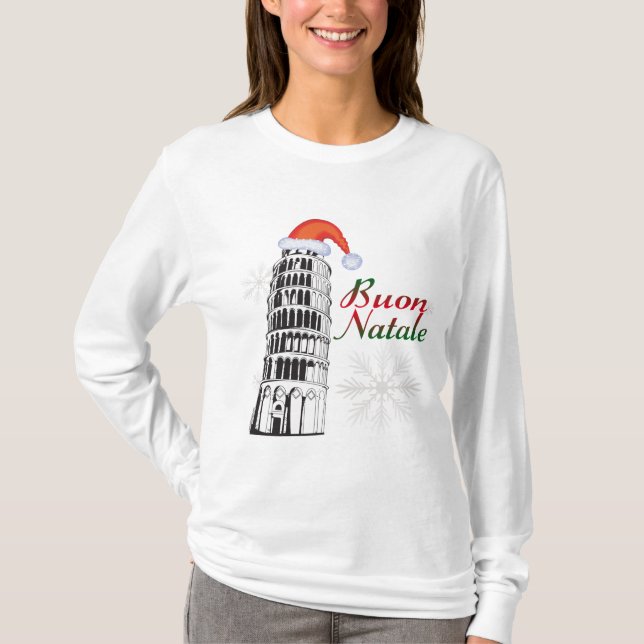 Camiseta Pisa Buon Natale (Frente)