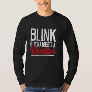 Camiseta Piscar Se Necessitar De Um Realtor