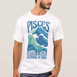 Camiseta Pisces Zodiac Dream Ocean Tee