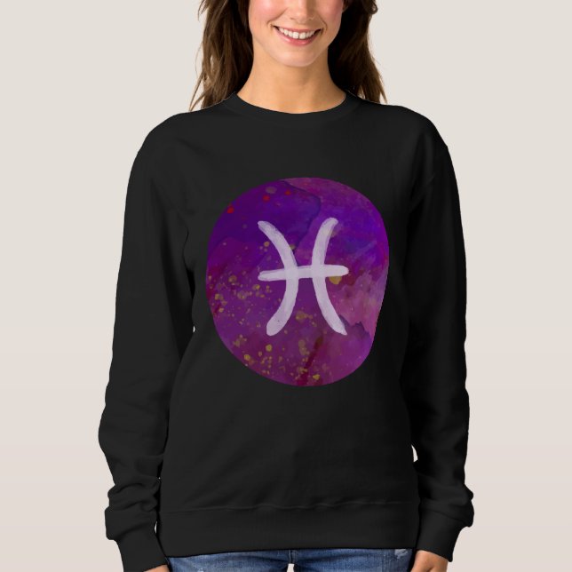 Camiseta Pisces Zodiac Horoscope Astrology Astronomy Women  (Frente)