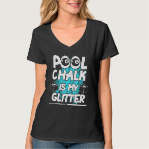 Camiseta Piscina Billiard Piscina Jogador de Mesas Desporti