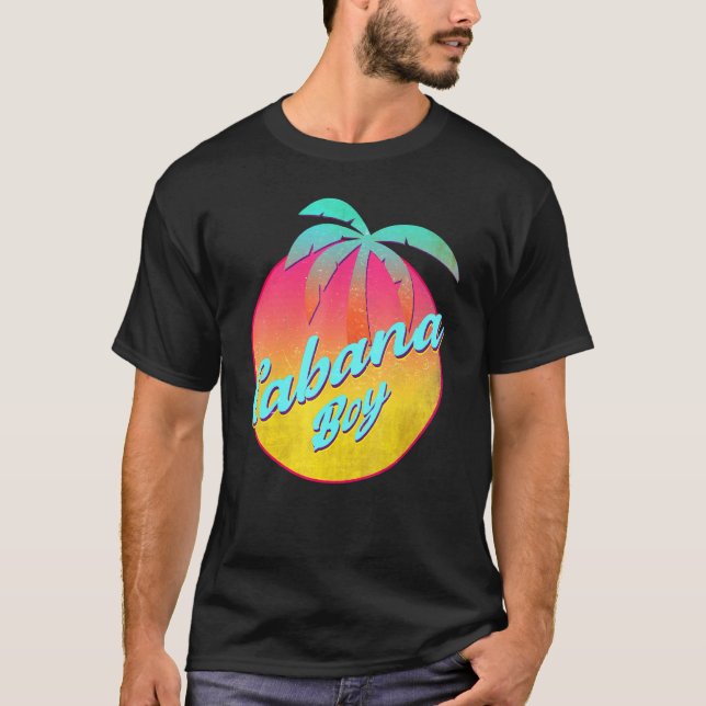 Camiseta Piscina Cabana Boy Palm 1 (Frente)