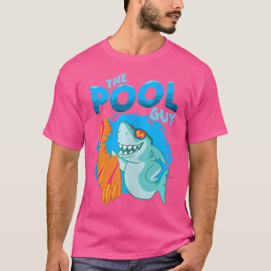 Camiseta Piscina De Nadação Engraçada Do Nadador Do Oceano