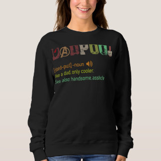 Camiseta piscina de pai como um pai, mas somente o Dia de o