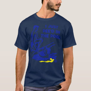Camiseta Piscina DE PRECAUÇÃO