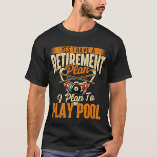 Camiseta Piscina de Retirada do Plano de Retirada - Esporte