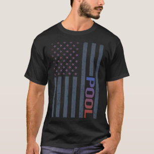 Camiseta Piscina de Sinalizador Americano