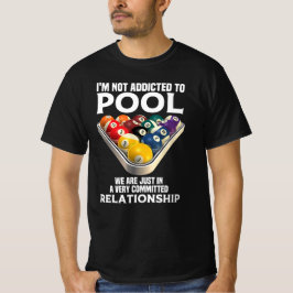 Camiseta Piscina Engraçada - Bilhetes De Rack Viciados