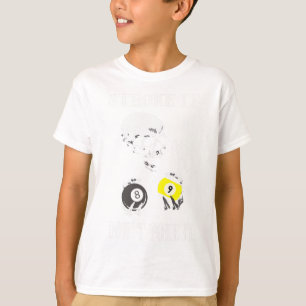 Camiseta Piscina Engraçada Billiards Atropelam Não