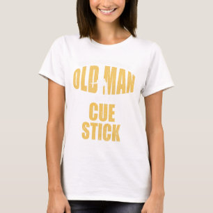 Camiseta Piscina Engraçado Jogador Billiard Snooker Velho C