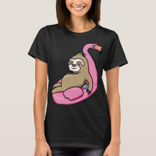 Camiseta Piscina Lado Da Praia Superior, Lama Cuta A Relaxa