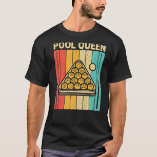 Camiseta Piscina legal Para Mulheres Mãe Snooker Billiards