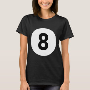 Camiseta Piscina Ll 8 Billiards Correspondentes Dão Fácil H