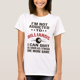 Camiseta Piscina Player Billiards T Shirt A Que Não Estou V