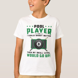 Camiseta Piscina Snooker Billiard 8 Ball Billiards Ideia do