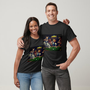 CAMISETA PISCINA TEMPO COM A COLEÇÃO DE CAMISEIRA DE CÃES.