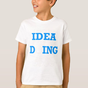Camiseta Piscinas Engraçadas Bilhares Não Tenho Ideia Do Qu