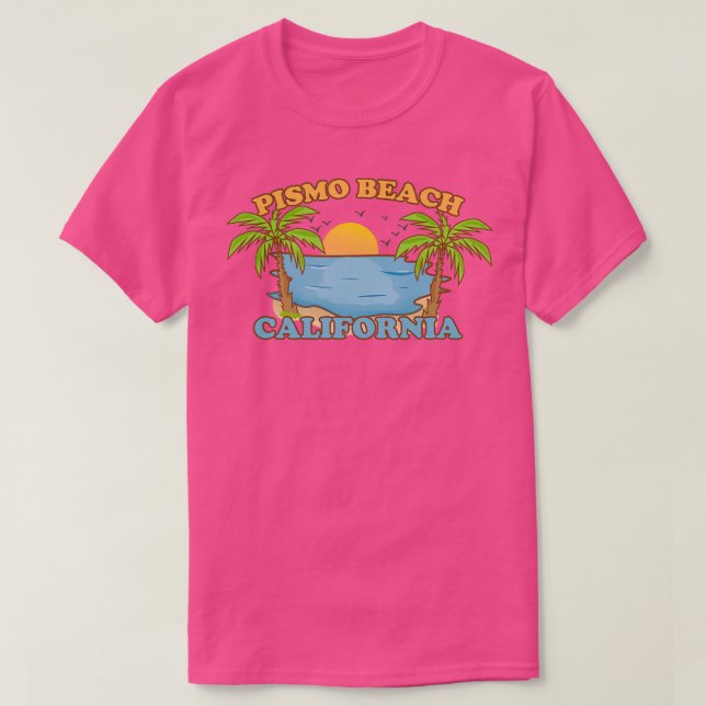 Camiseta Pismo Beach California (Frente do Design)