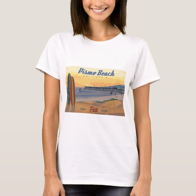 Camiseta Pismo Beach California (Frente)