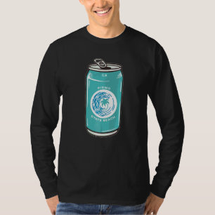 Camiseta Pismo State Beach Califórnia Ca Lata de Cerveja Re