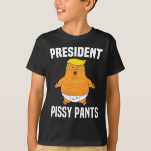 Camiseta Pissy Calça Bebê Engraçado