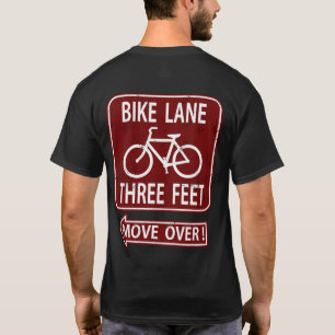 Camiseta Pista da bicicleta 3 pés de movimento sobre!