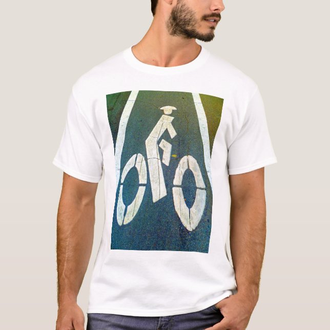 Camiseta Pista da bicicleta de Chinatown (Frente)