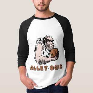 Camiseta Pista de bowling oops! Homem das cavernas