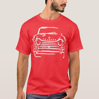 Camiseta Pista de Carro Britânico Triumph TR250