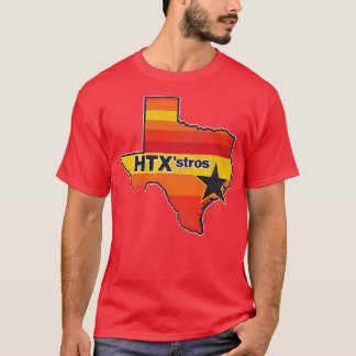Camiseta Pista Retroativa da Bola de Base HTXstros