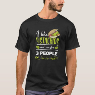 Camiseta Pistachio Dia I Gosto De Pistácios E 3 Loucos Pess