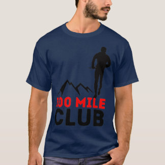 Camiseta Pistas de trilha do Clube 100 Milhas