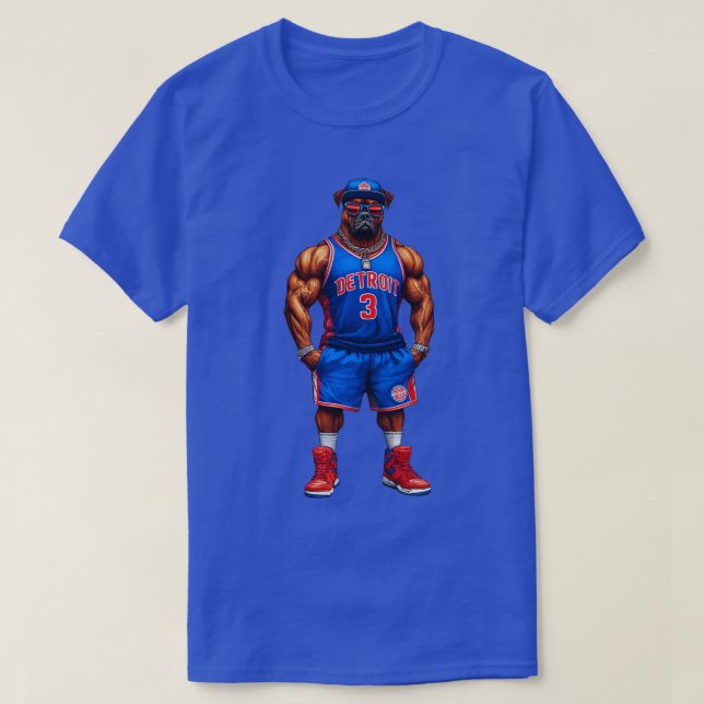 Camiseta Pistões (Frente do Design)