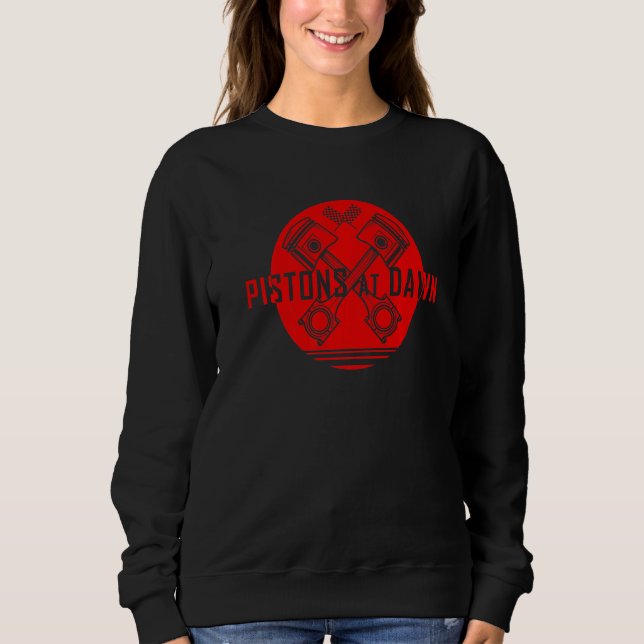 Camiseta Pistões ao Amanhecer (Frente)
