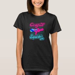 Camiseta Pistola De Água Certificada Esguicho De Água Pisto