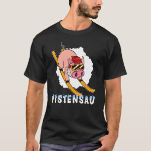 Camiseta Pistola Sau Snowboarder Skier Com Conselho Shot Sk