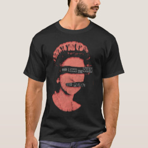 Camiseta Pistolas Oficial Deus Salva O Carimbo Vermelho Rai