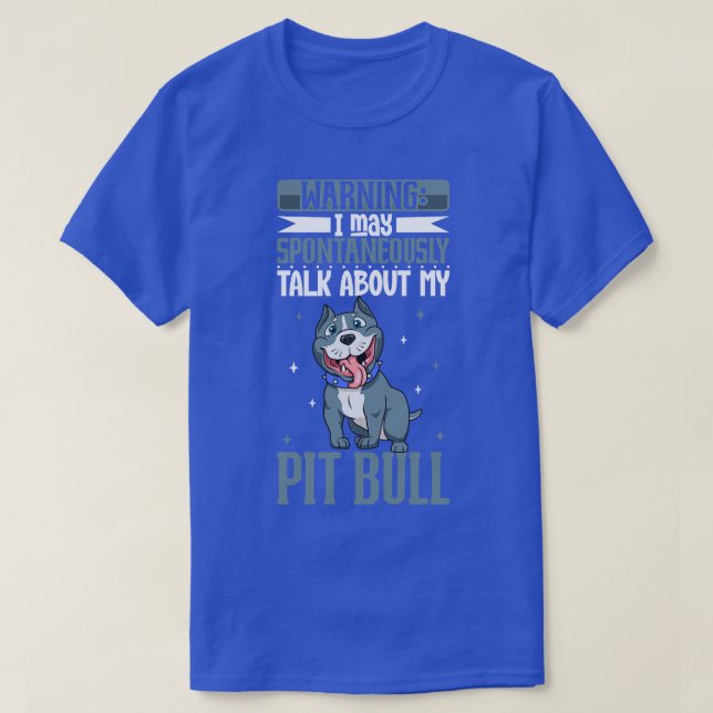 Camiseta Pit Bull (Frente do Design)